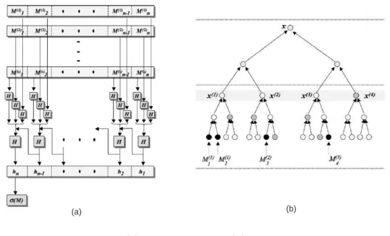 Figure 3.4  (a) Solution LISSA (b) Solution TRESSA