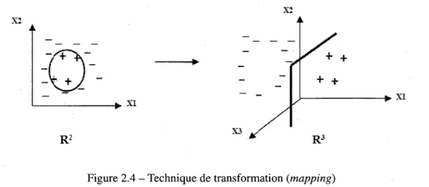 Figure 2.4 - Technique de transformation (mapping) 
