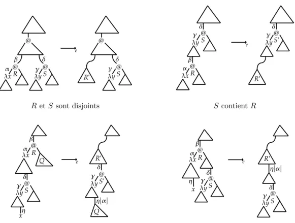 Fig. 1.6 – R´esidus d’un radical S apr`es la contraction du radical S