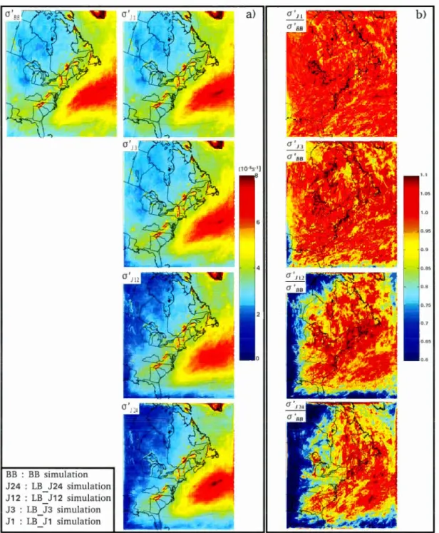 Figure  2.2  Sma ll-scale  trans ient- edd y  stand ard  deviati on  of  t he  700-h Pa  r e l ative  vor -