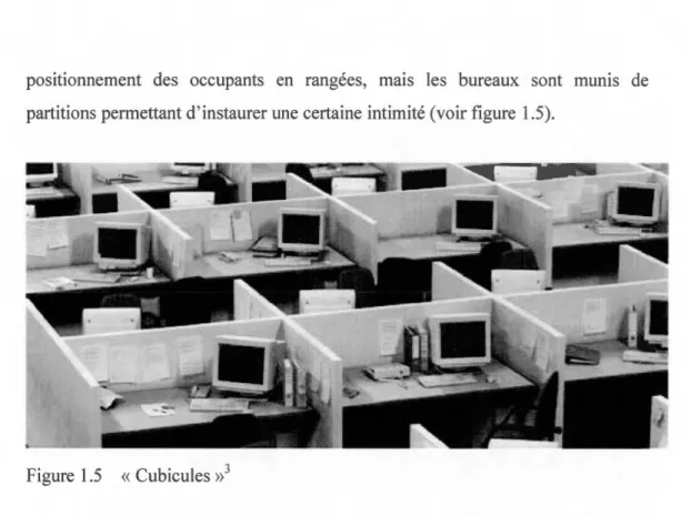 Figure  1.5  « Cubicules » 3 