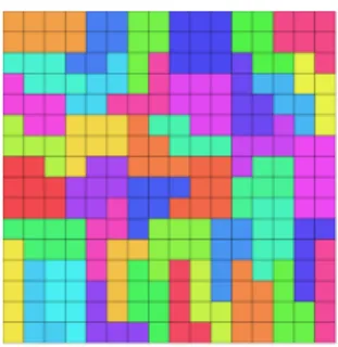 Figure 3.3: A tiling solution for n = 6