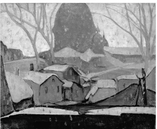 Figure 4. Mabel May, Flocons. Fenêtre de l’atelier, 1921
