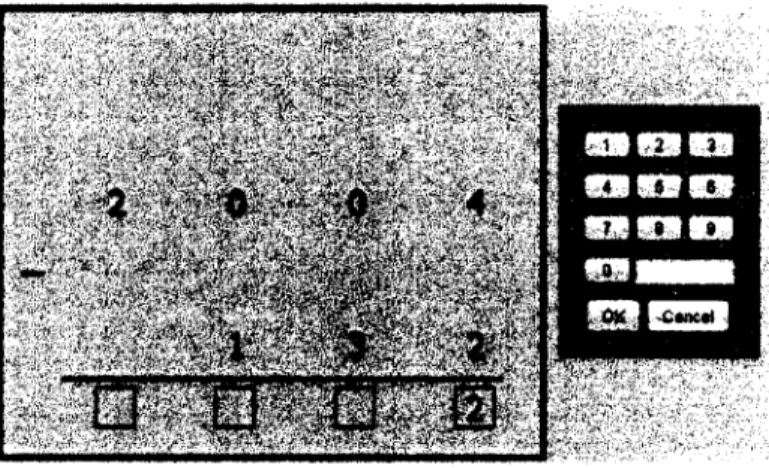 Figure  1.1  S oustraction   d e deux  nom b res en tiers