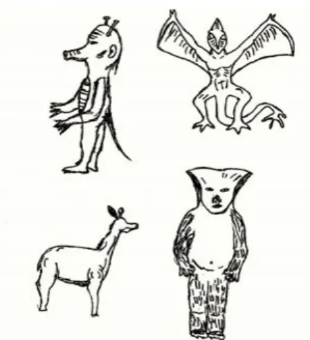 Figure 35: Animals living on other planets, (Smith et al., 1993) 
