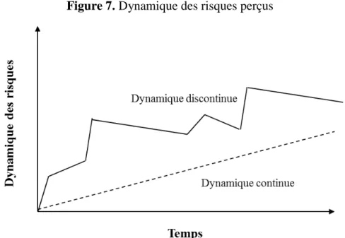 Figure 7. Dynamique des risques perçus 