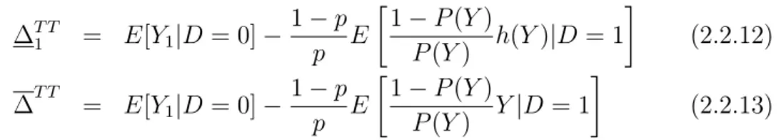 Fig. 2.2 – Estimation of h and P .