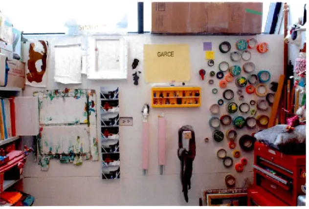 Figure  1 Vue de  l'atelier ,  mars 2016 
