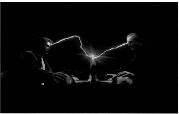 Figure  1.8 - Mind transfert de McCandless vers  le corps de Furlong (Freejack,  97  '30)