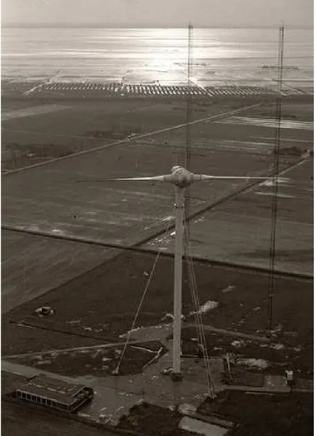 Figure 2.1: Aerial photograph of the Growian experiment taken by Schleswig-Holstein (www