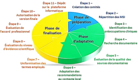 Figure 2.1 Étapes du processus de révision des MSI (Grenier et al., 2015) 
