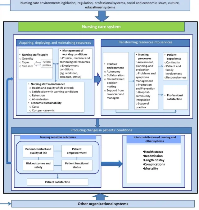 Figure 1. Nursing Care Performance Framework. 