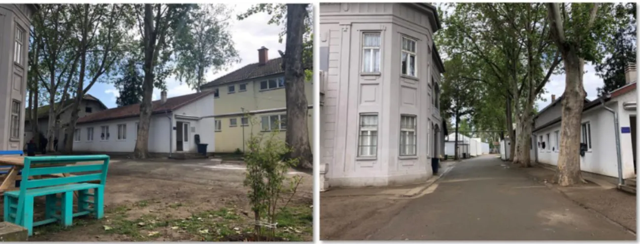 Figure 5: Šid reception center, Serbie (2019)  (Source : Rosalie Lacombe ©) 