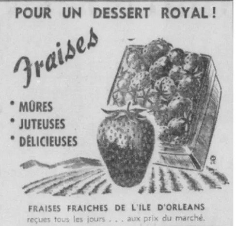 Figure 7. J.R.A Lemire, « Pour un dessert royal », Le Soleil, 6 juillet 1950, p. 6. 