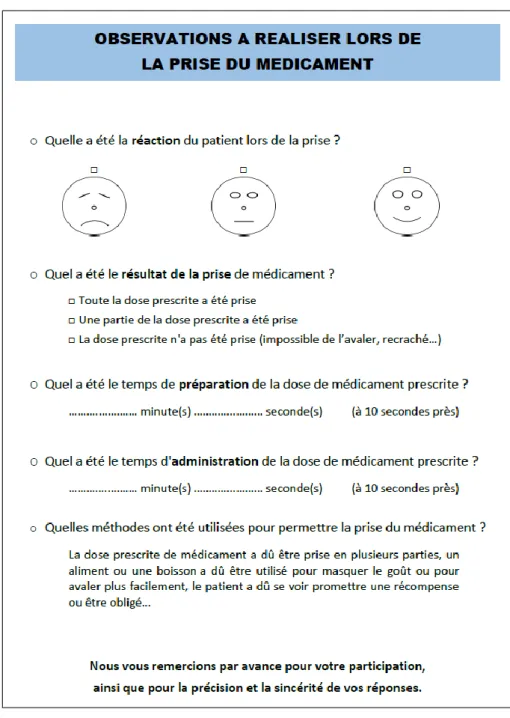 Figure 23 - Coupon de participation format A5 (recto et verso) 