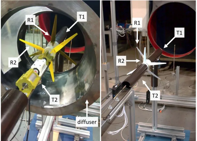 Fig. 23 Views of the blade geometry: top, pressure side, leading edge side 