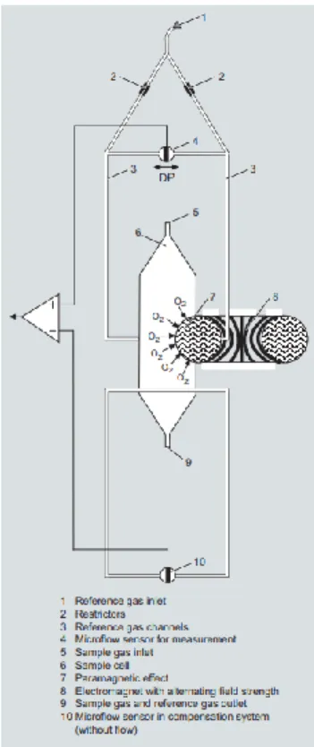 Figure 0.3 : Schéma du  capteur d’oxygène 
