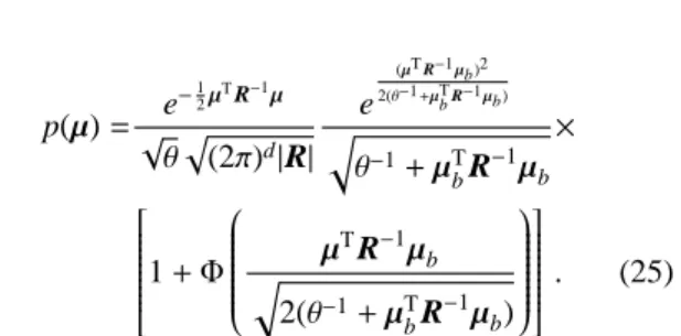Figure 7: Gaussian Bayesian test for an accident in Belleville 6 hours after the start of the release