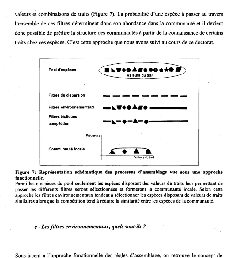 Figure 7: Representation schematique des processus d'assemblage vue sous une approche  fonctionnelle