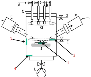 Figure 3.22. Sample arrangement for testing growth rate at different positions in the  reactor