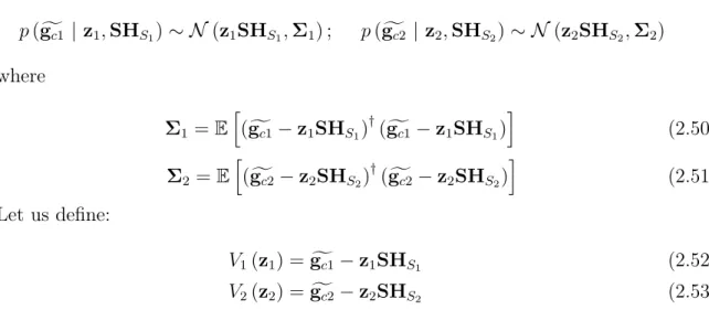 Fig. 2.8 below, the extrinsic probabilities are then fed back from the SISO detectors to their respective SISO decoders that use the forward-backward (BCJR) algorithm to give a posteriori probabilities of the coded bits