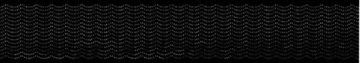 Figure  1.12 - Étude n°  11, Festons,  01  : 08 : 07 .  Image tirée d ' ÉVIC  (2015) , vidéo  HO ,  avec  le  Quatuor Bozzini ,  16 min  57  s 