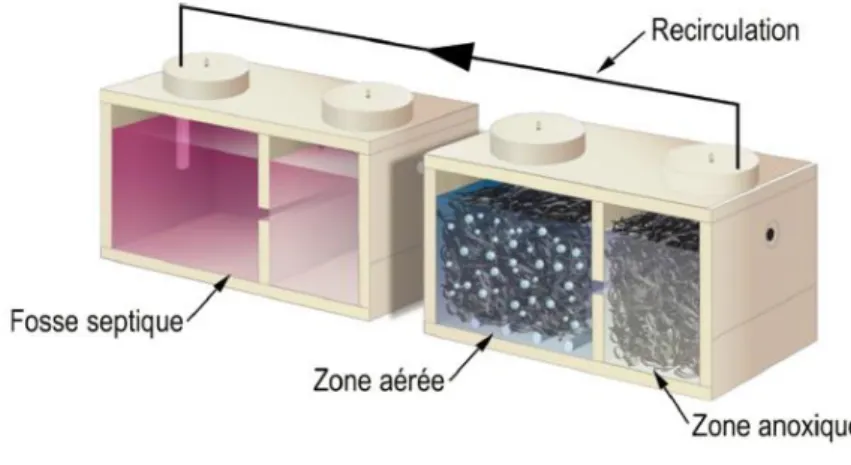 Figure 13 Système BIONEST MD  typique 