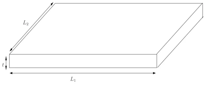 Fig. 1.1. Plaque homog`ene