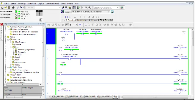 Figure 4 : Exemple de programmation effectué par l’étudiante ou l’étudiant  CRLT 