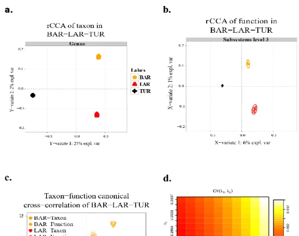 Figure 2. 5 Decoupling of taxon and function between 