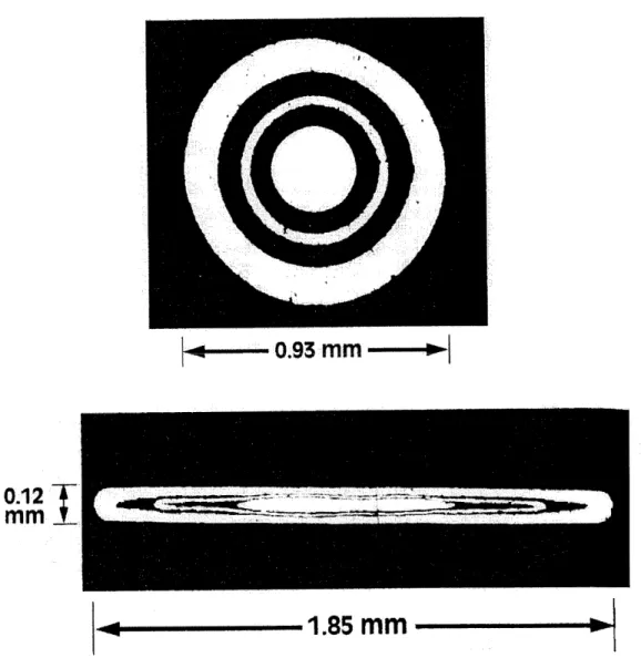 Figure 20 : Photos d'un multi-tube-en-tube avant et apres laminage 34