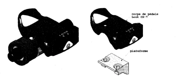 Figure 2.8 — Allongement du bout de l'arbre qui accueille deux vis M6 a tete fraisees