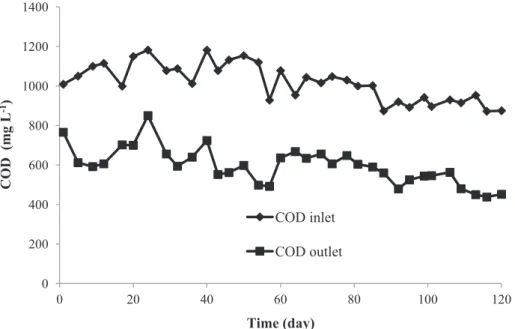Fig. 7. Fractionation of the dissolved organic matter before and after biofiltration of the electro-coagulated landfill leachate