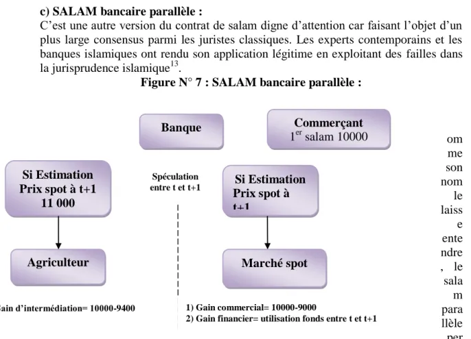 Figure N° 7 : SALAM bancaire parallèle : 