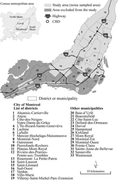 Figure 1. Study area 