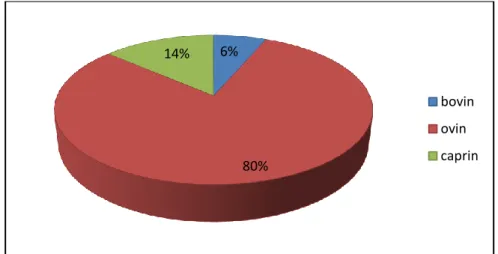 Figure 02: Pourcentage des effectifs. 