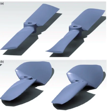 Table 1 and discussed in the next section, resulting in a diminution of the blade passing frequency (BPF)