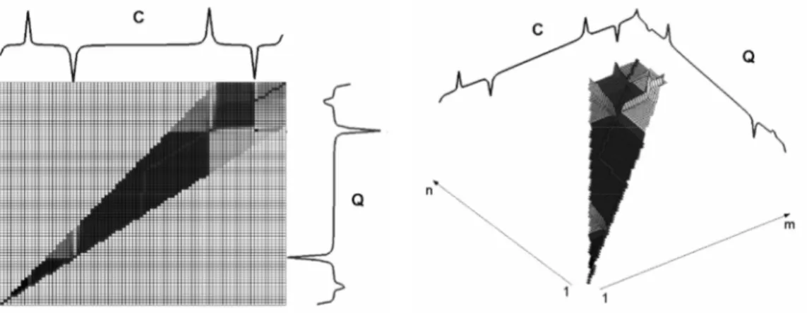 Figure 2.2 Figure illustrant un chemin parcouru entre deux vecteurs de longueur différente [Berndt et Clifford, 
