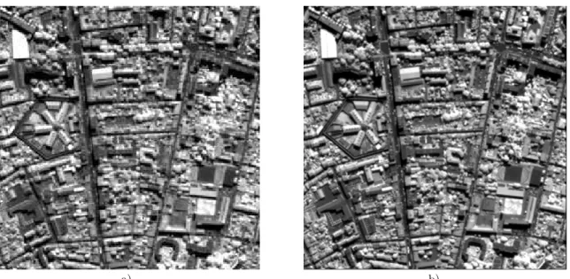 Figure 4.8 : Effet de l’adaptation de FTM. a) MS BR (originale) ré échantillonnée.