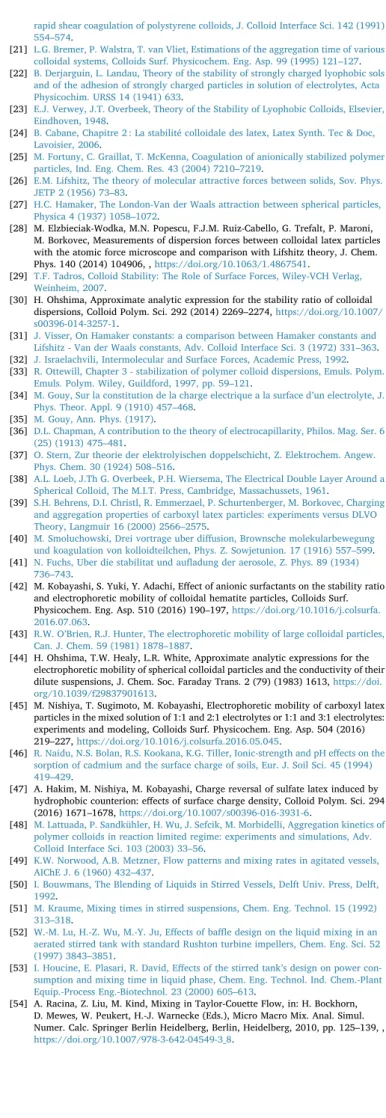 Fig. 8. Evolution of t c 0 φ with pH for diﬀerent I init values. Comparison with