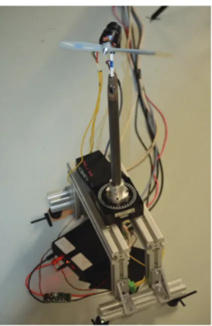 Figure 5. Close-up view of the experimental set-up.