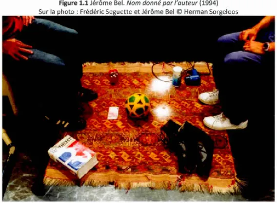 Figure 1.1 J é r ô m e  B e l.  Nom  donn é par l'auteur (199 4) 