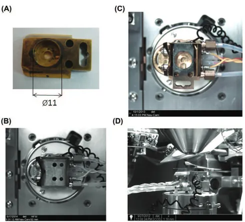 Fig. 2. Specimen shuttle. This shuttle is used for cryopreparation chamber (ref AL200077B, Quorum PP3000T, Laughton, East Sussex, UK)