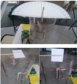 Fig. 8  Realised 3D design [13] with the tag inside the tube (top), parallel