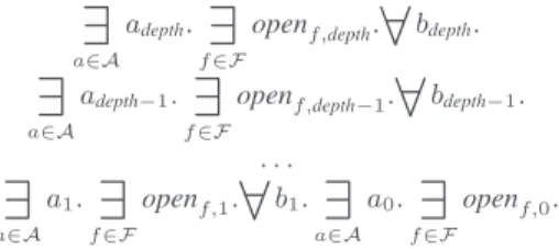 Figure 2: Causal link: a ′ produces f for a.