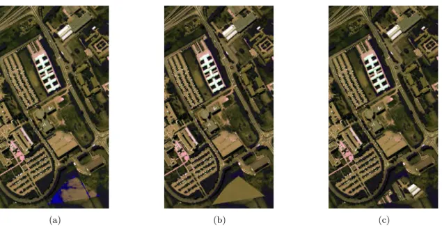 Figure 1.3.: Example of after-change HR-HS latent images X 2 generated by each proposed change