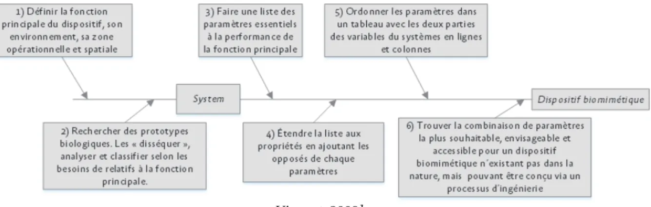 Figure 2.37 – The biomimetic approach to engineering, illustration à partir de [Bogatyrev et 