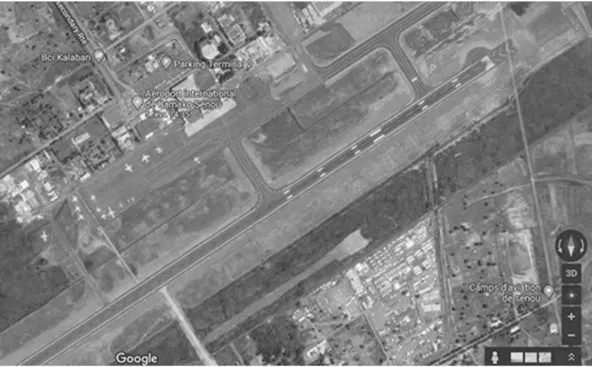 Fig. 6. Bamako International Airport air sight.