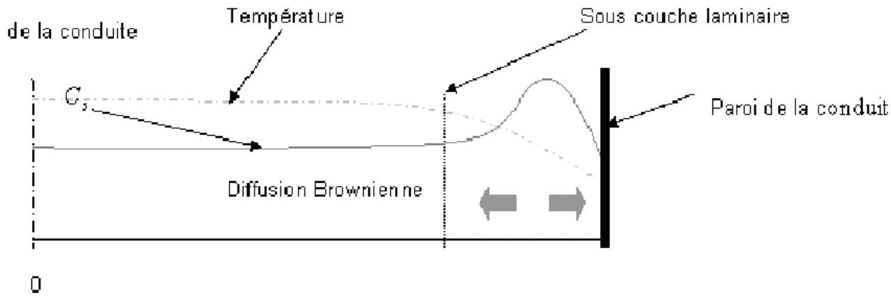 Fig- II-4:Concentration des paraffines précipitées dans la conduite Burger  et al. 1981