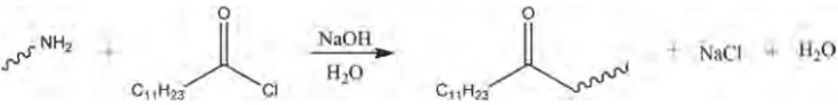 Fig. 1. Acylation via Schotten–Baumann reaction